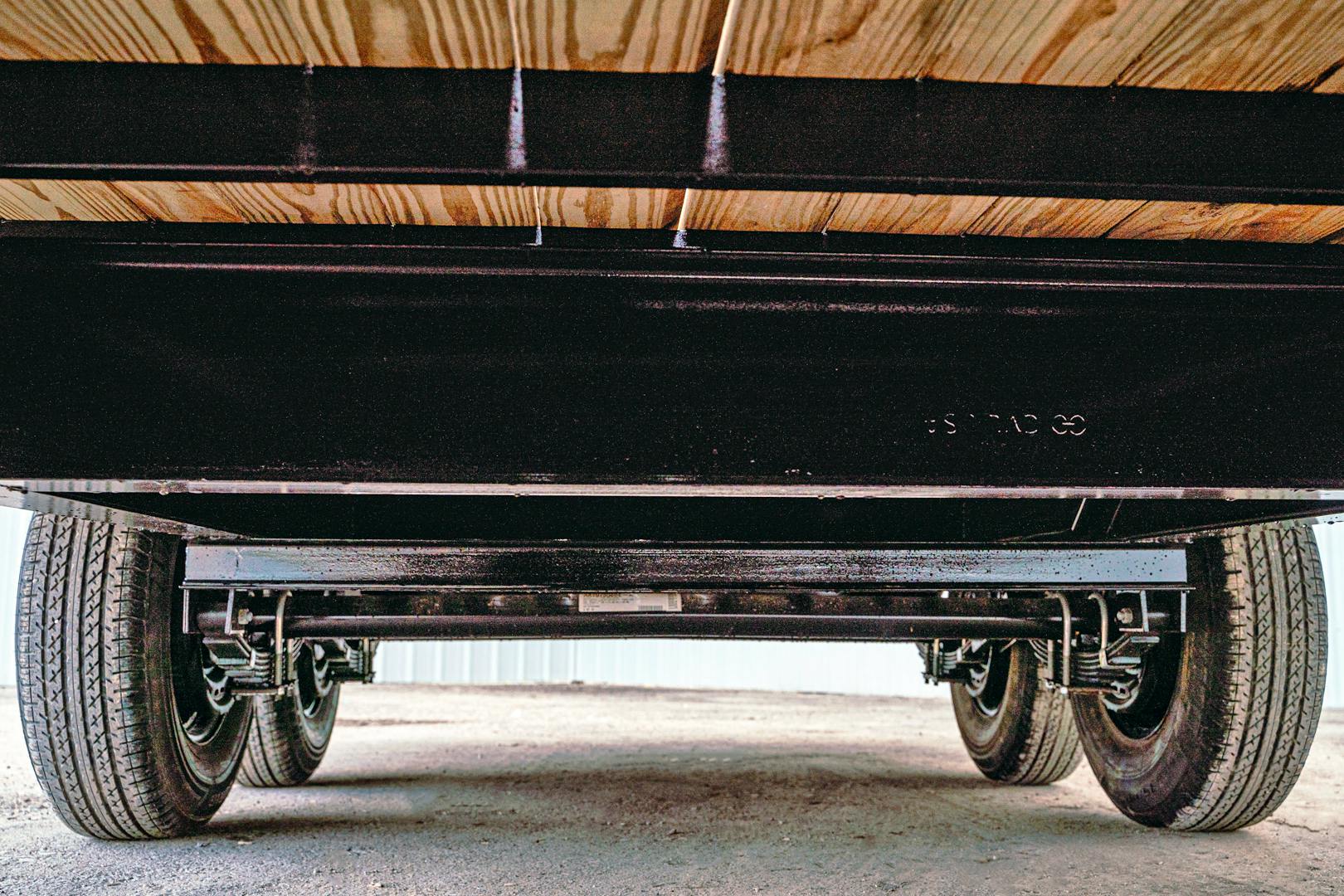PJ Trailers 24'x102" 8" I-Beam Deckover Flatbed Trailer (F8)