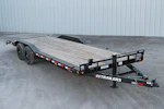 PJ Trailers 24'x102" 6" Channel Super-Wide Equipment Trailer (B6) Stock #71643 - Thumbnail 1