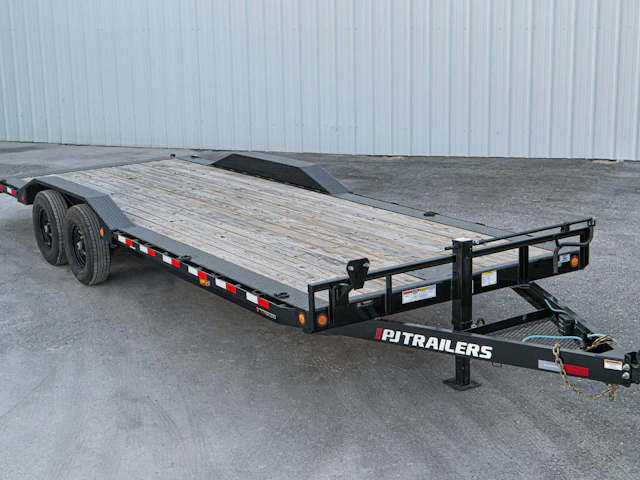 PJ Trailers 24'x102" 6" Channel Super-Wide Equipment Trailer (B6)