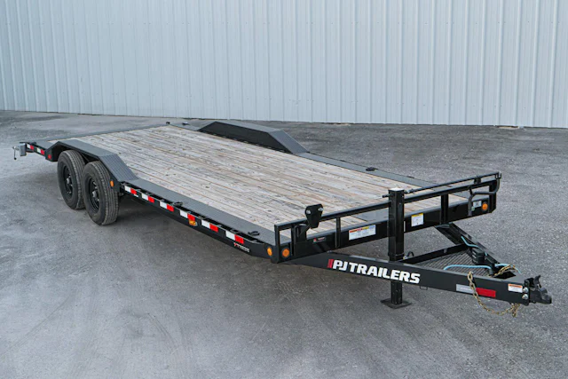 PJ Trailers 24'x102" 6" Channel Super-Wide Equipment Trailer (B6)