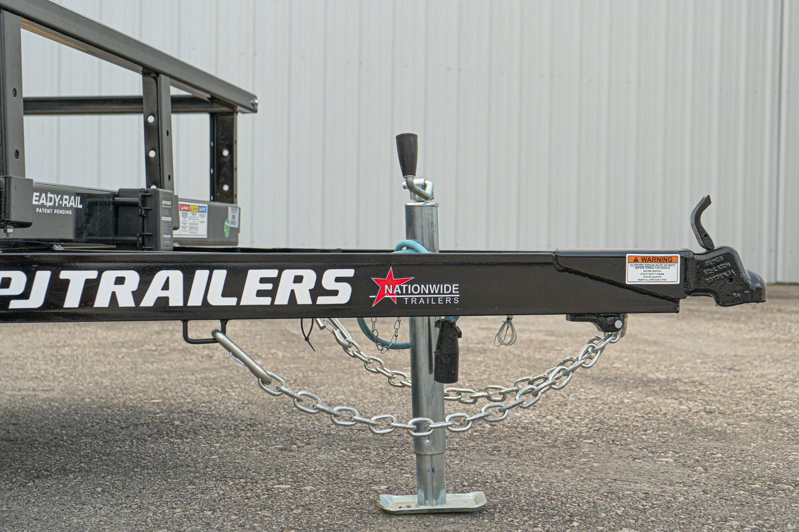 PJ Trailers 16'x83" Tandem Axle 4" Channel Utility Trailer (UL)