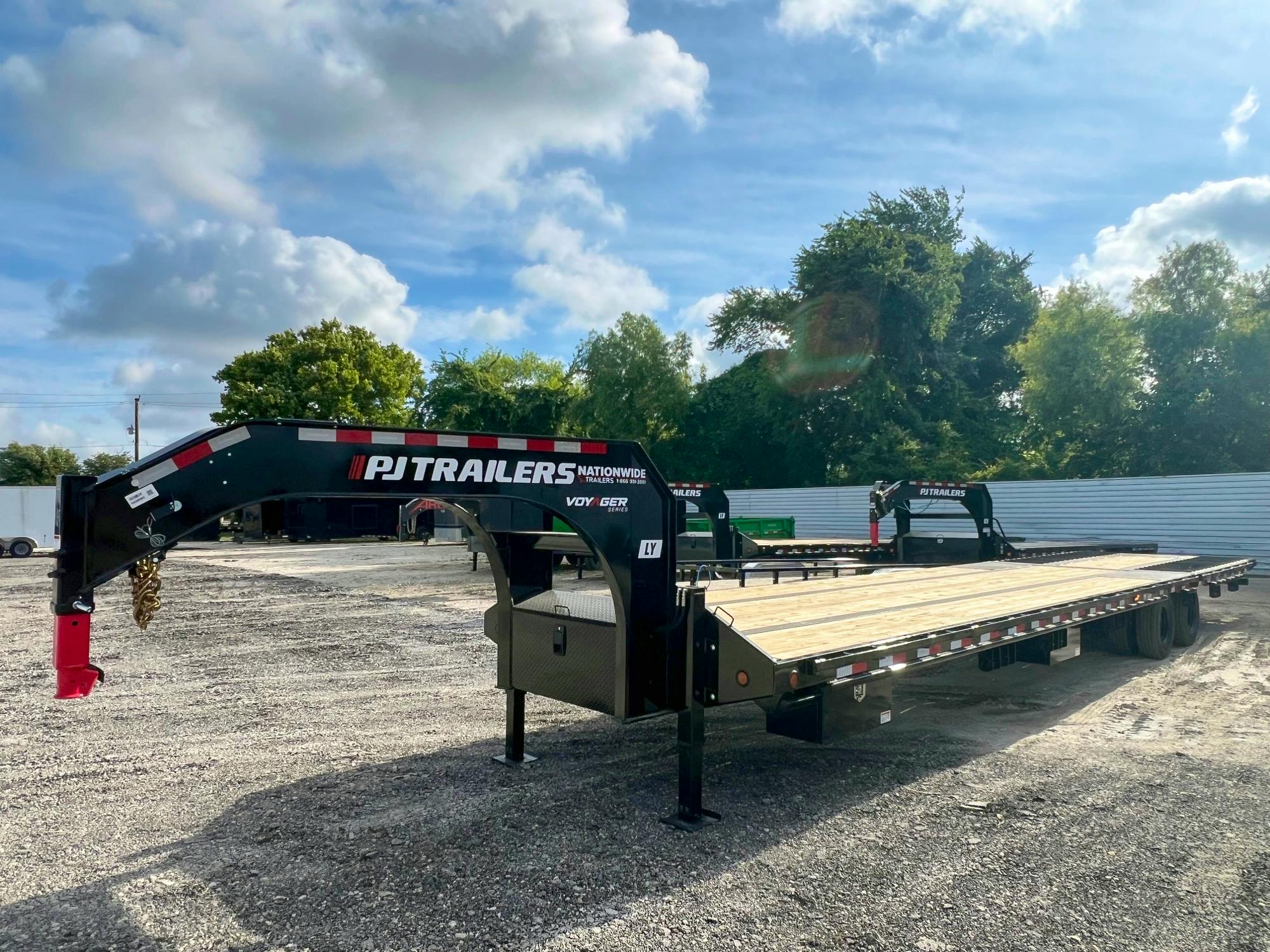 PJ LY1 Flatbed Trailer Stock #LY1 - Thumbnail 2