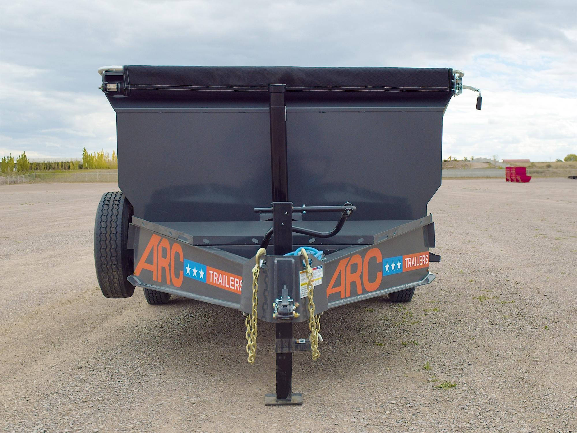 ARC Trailers ARC BDT 14' × 83" Telescopic Dump Trailer