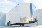 Spartan 8.5 x 20 ft · 9,990 lb GVWR · white · 7 ft interior · StableDeck floor Stock #93064 - Thumbnail 3