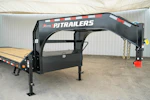 PJ Trailers 30'x102" Gooseneck Low Pro Flatbed Trailer w/ Singles (LS) Stock #92726 - Thumbnail 2