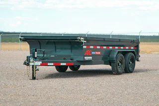 ARC BDZ 14' × 83" Scissor-Lift Dump Trailer – Previous Generation